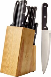 Amazon Basics 14-Piece Kitchen Knife Set